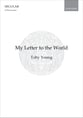 My Letter to the World SATB choral sheet music cover